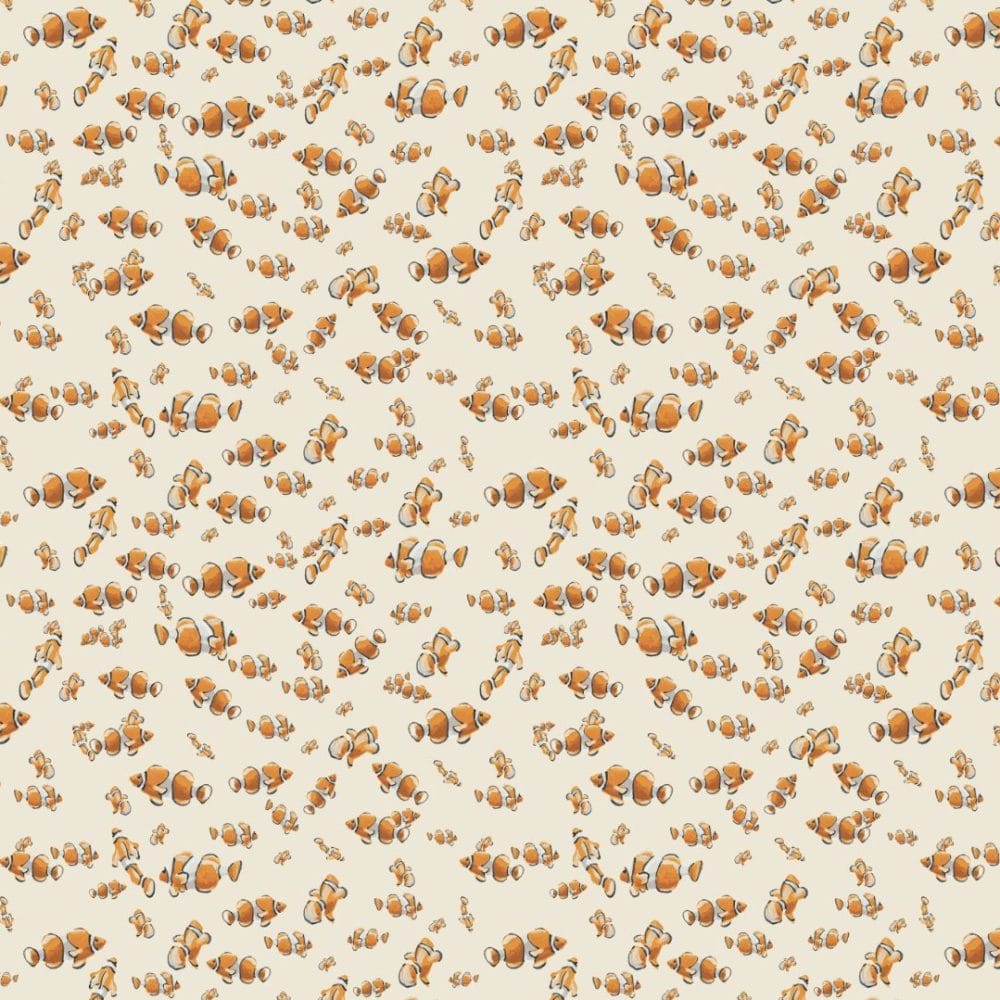 Clown Fish on the Move Wallpaper